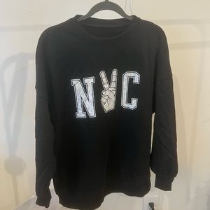Black NYC sweatshirt